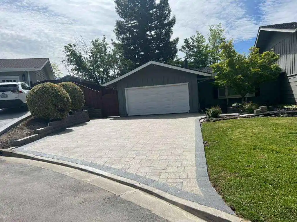 Paver installation project