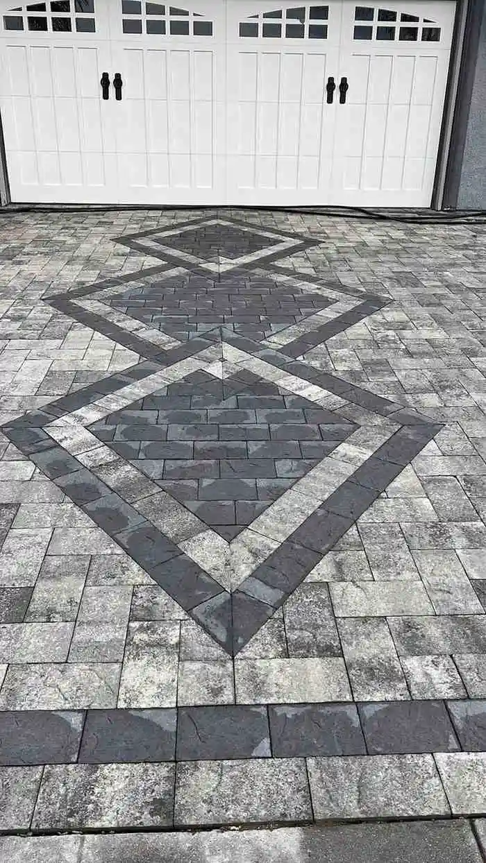 Paver installation project