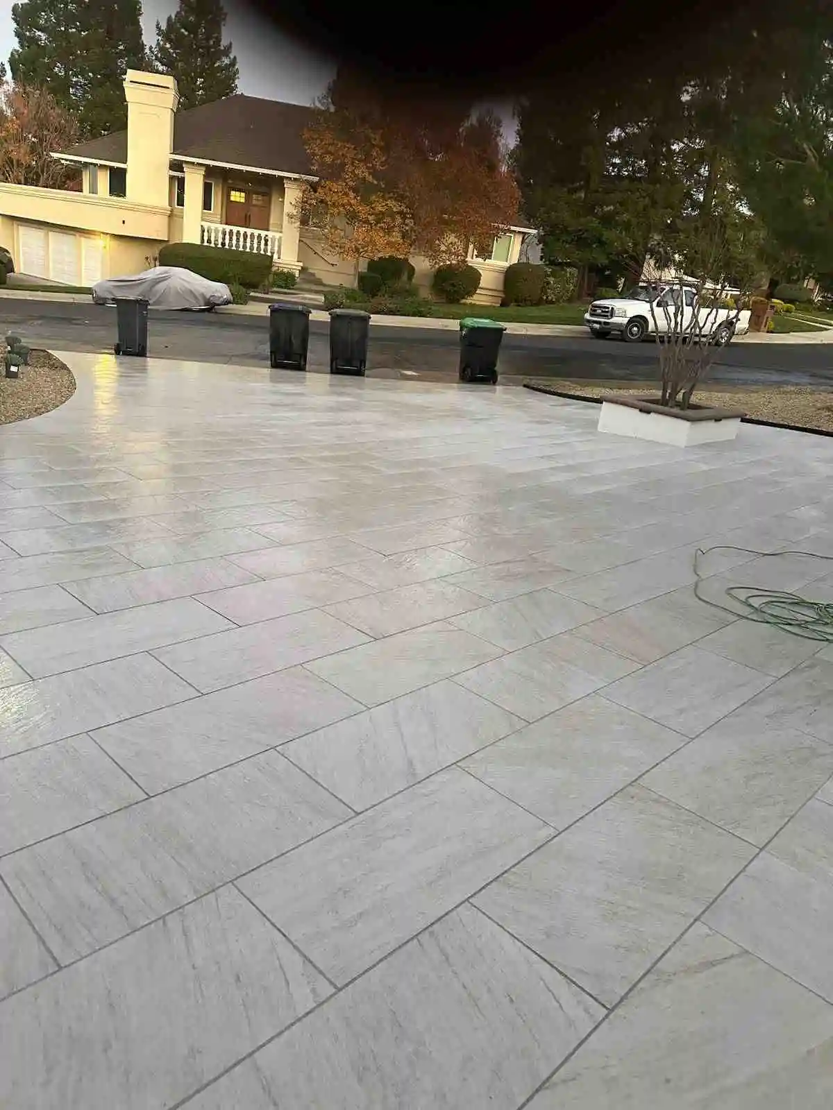 Paver installation project